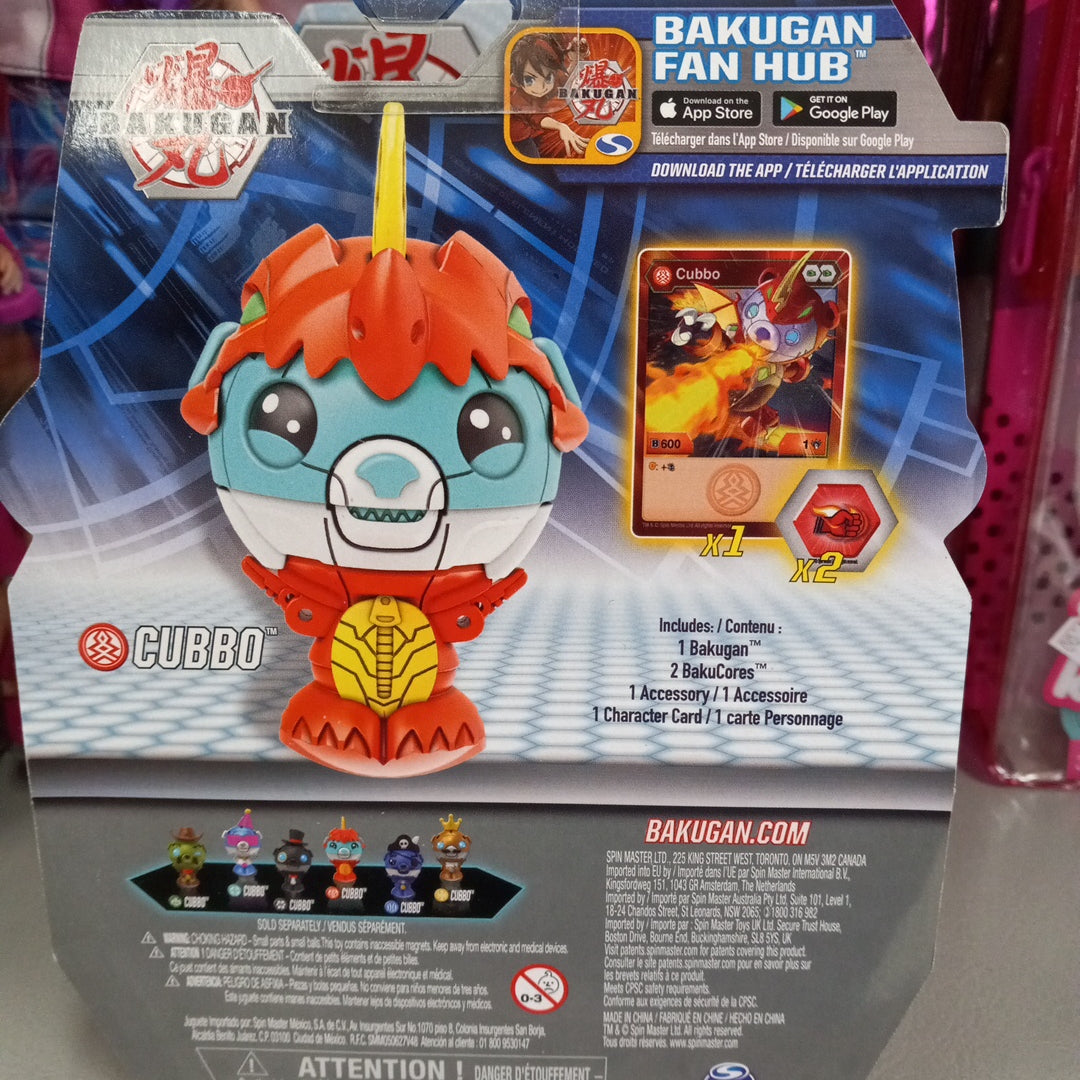 Bakugan Cubbo Dragonoid Toy