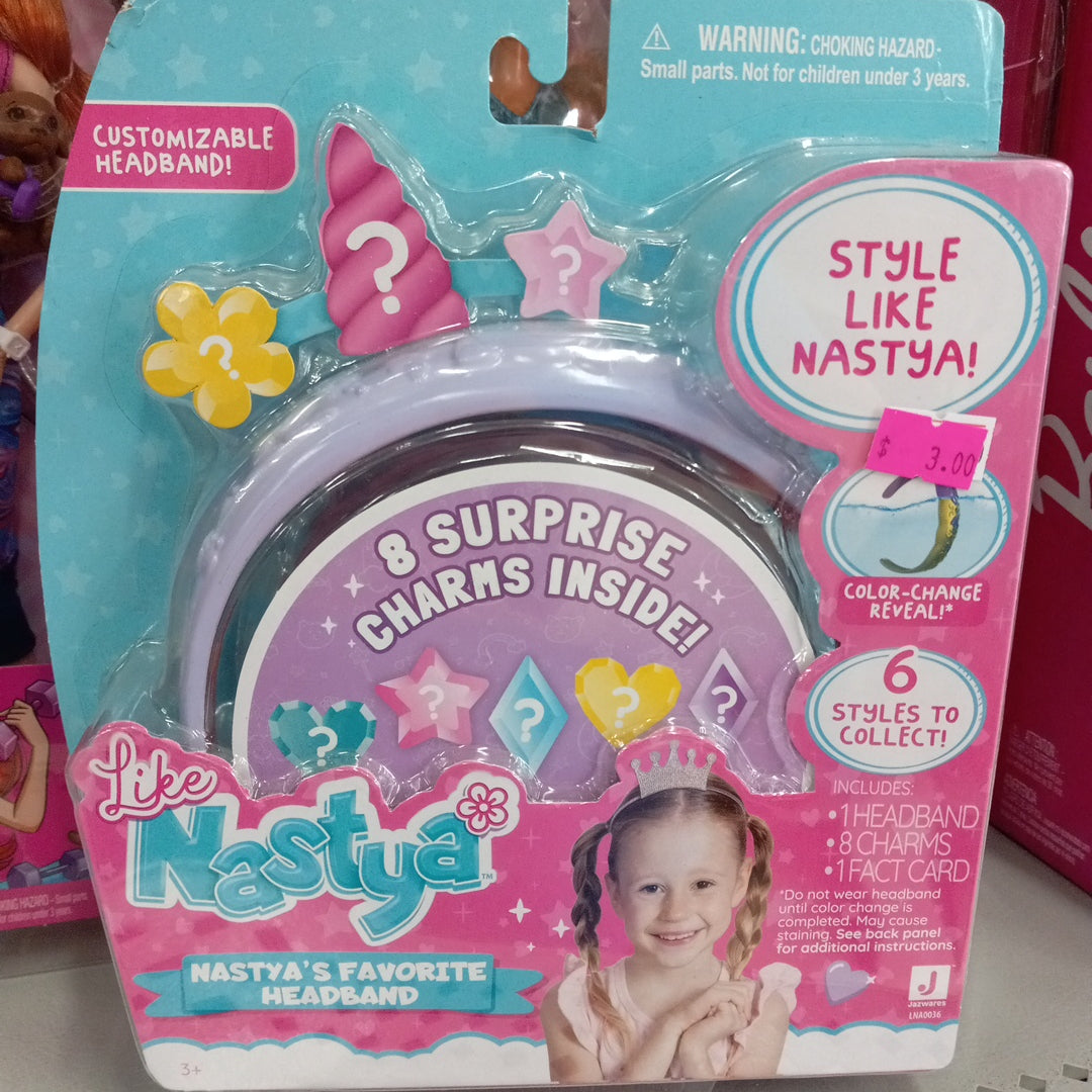 Like Nastya Unicorn Headband Toy