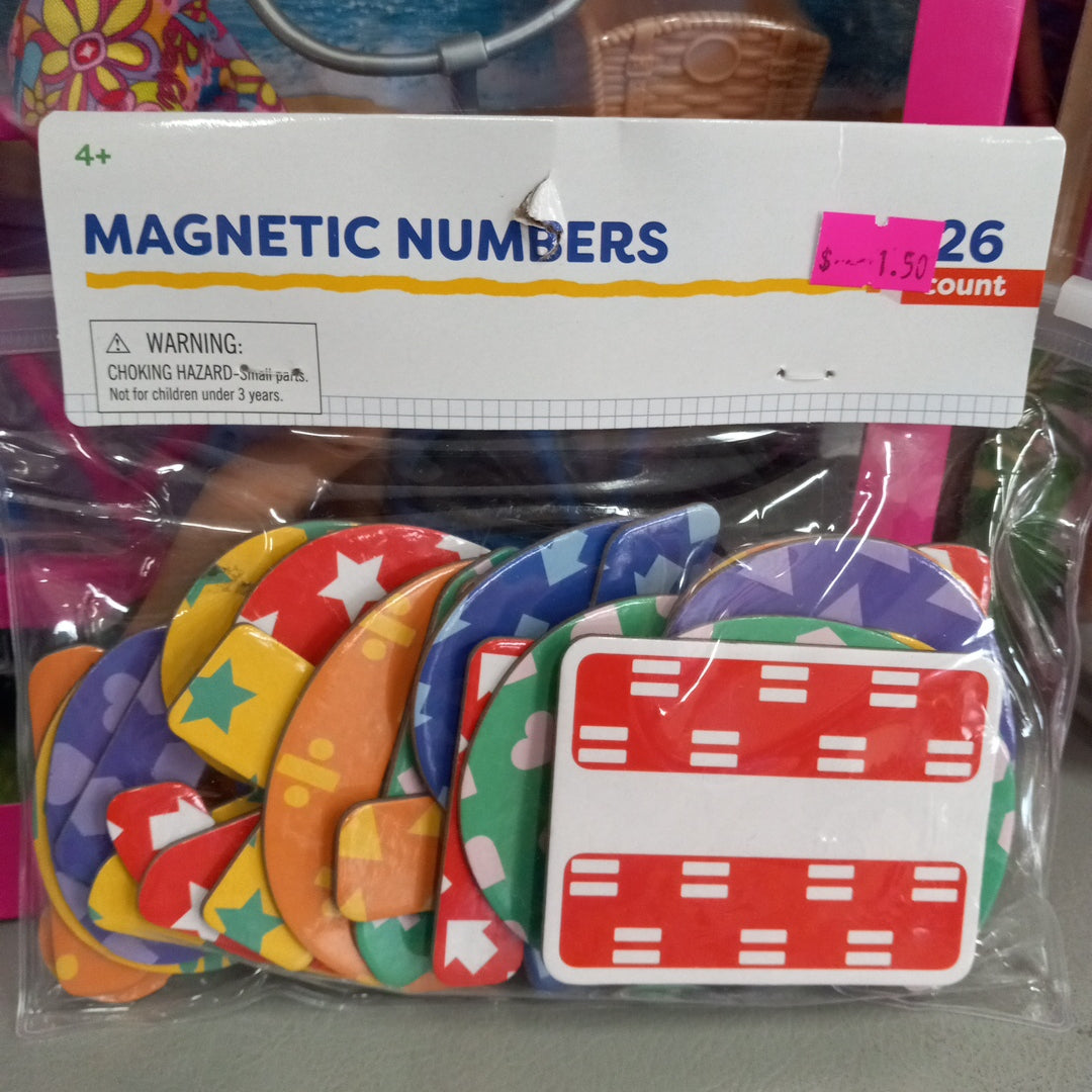 Magnetic Numbers Toy