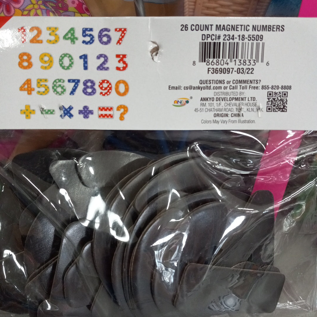 Magnetic Numbers Toy