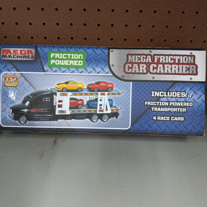 Mega Friction Car Carrier Toy