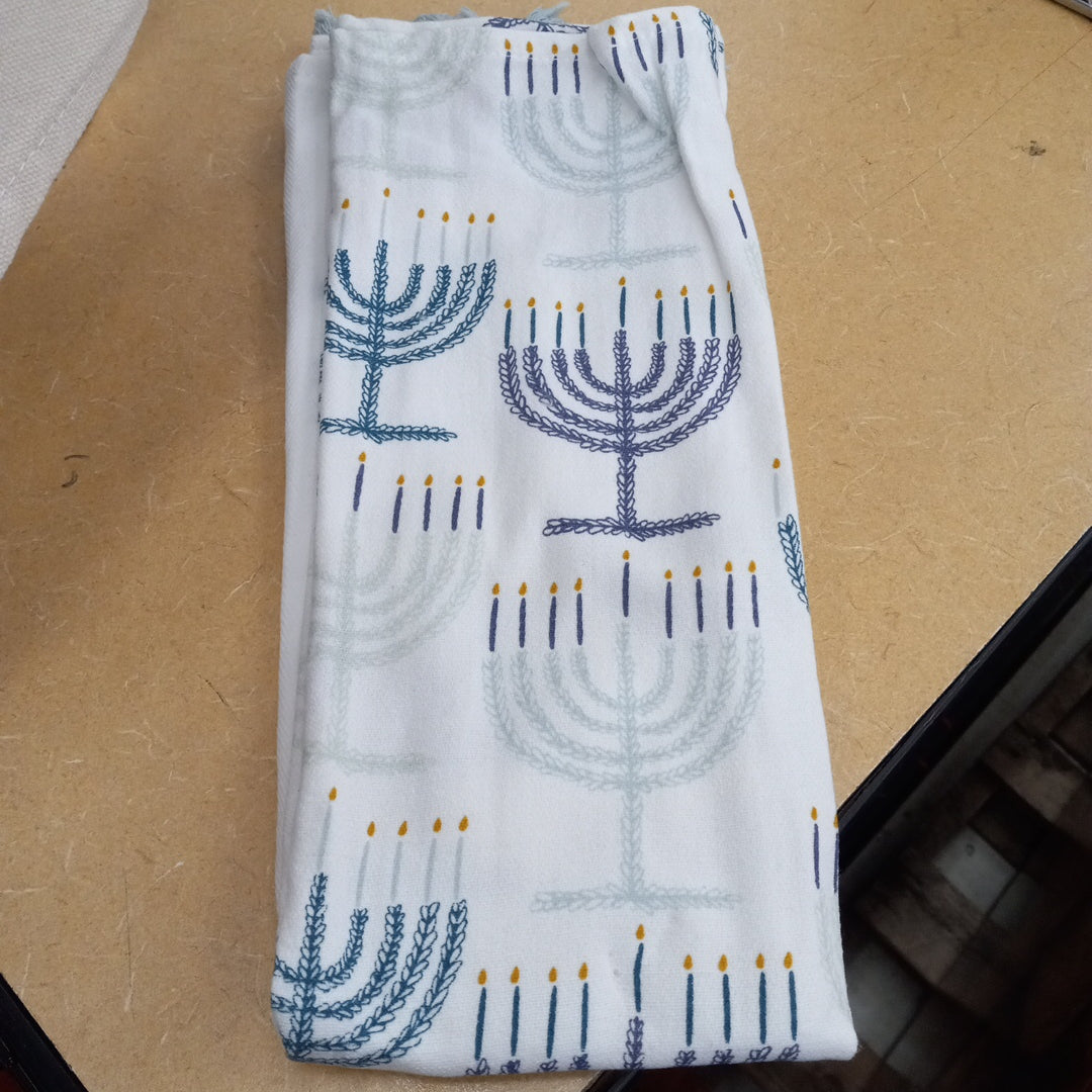 Hanukkah dish towel set