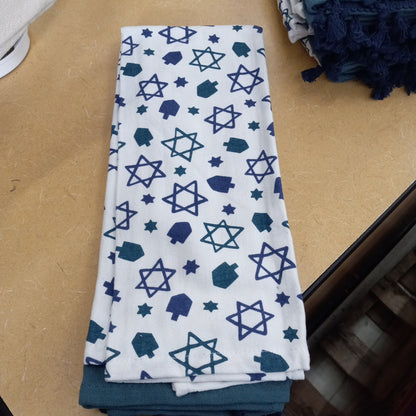 Hanukkah dish towel set