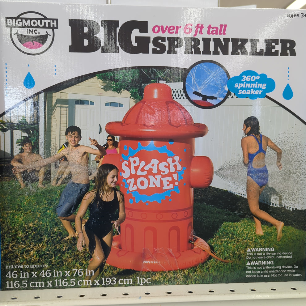 Fire Hydrant Sprinkler Inflatable Sheboygan Discount Warehouse