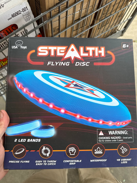 Stealth Flying Disc Blue