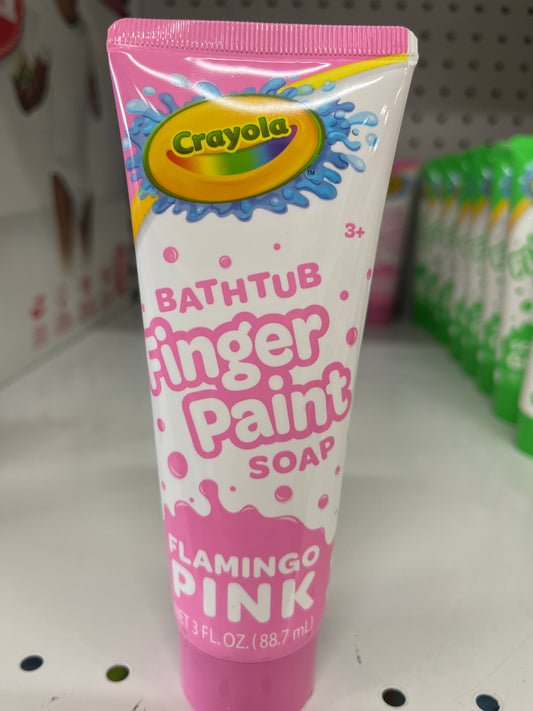 Crayola fingerprint pink