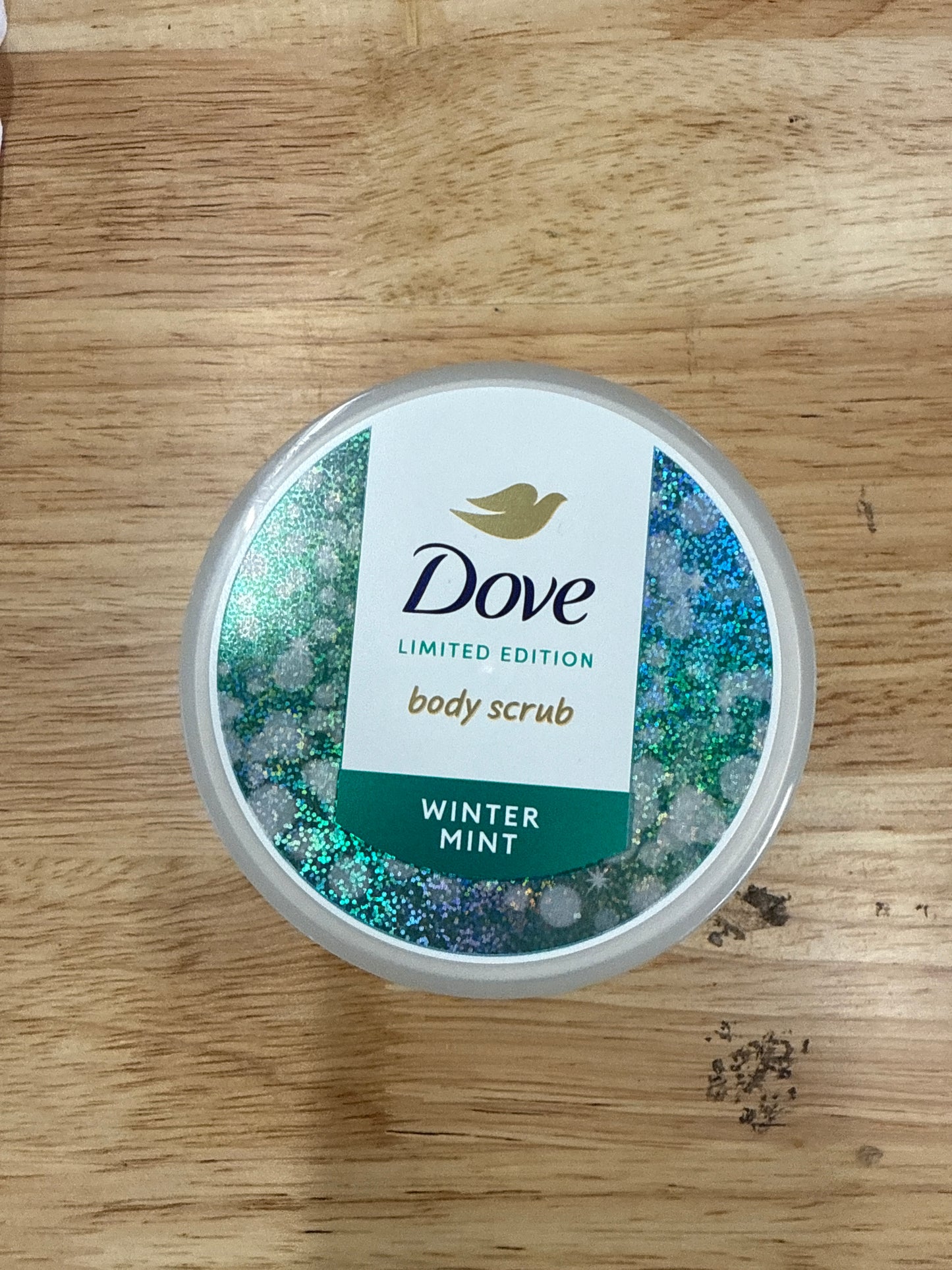 Dove Body Scrub Winter Mint 3.5oz