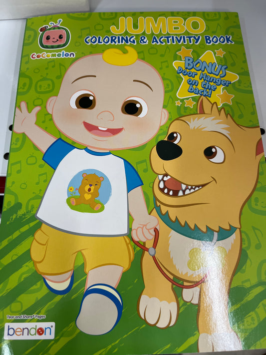 Cocomelon coloring book