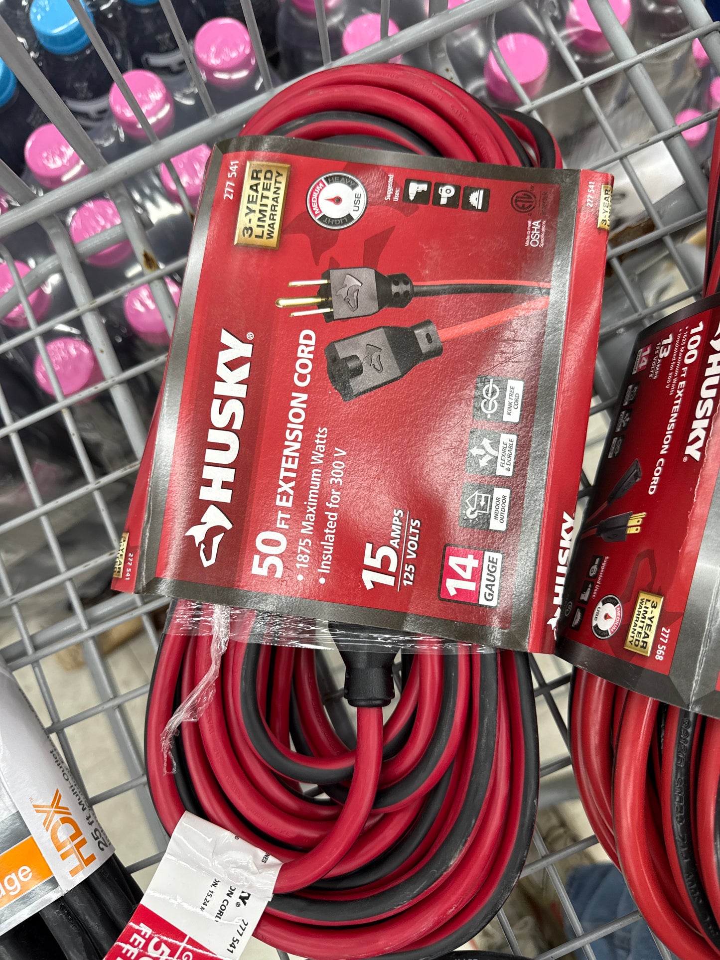 Husky 50ft 14 Gauge Ext Cord
