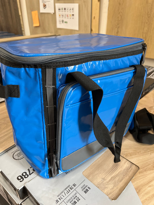 Soft side cooler bag - blue - Santa Monica