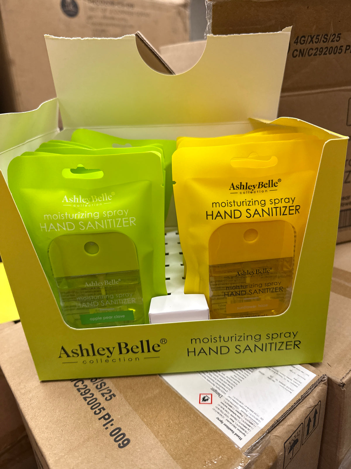 Ashley Belle Hand Sanitizer Spray 1oz - Apple Pear Clove / Sunflower Haze