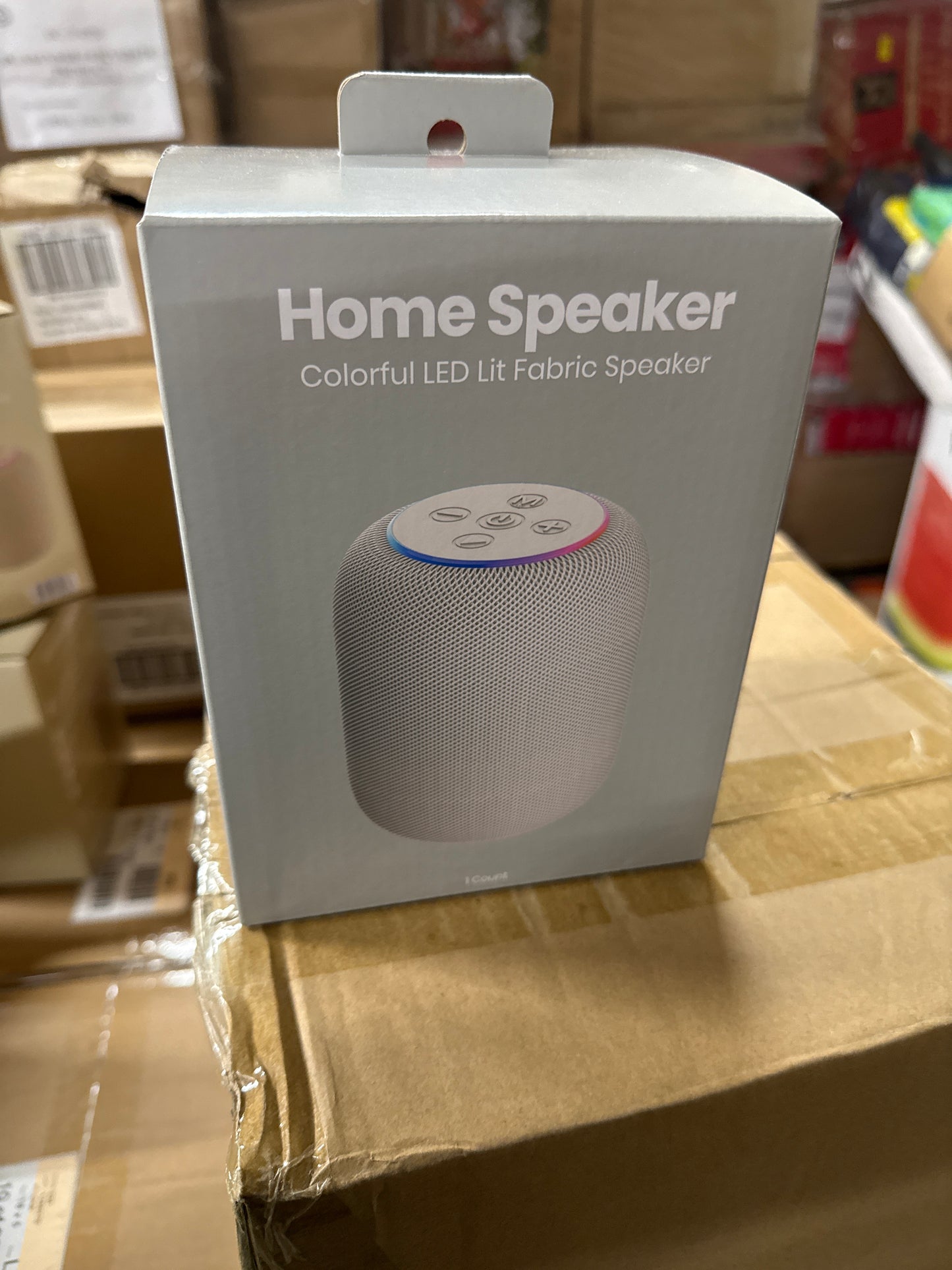 Home speaker gray