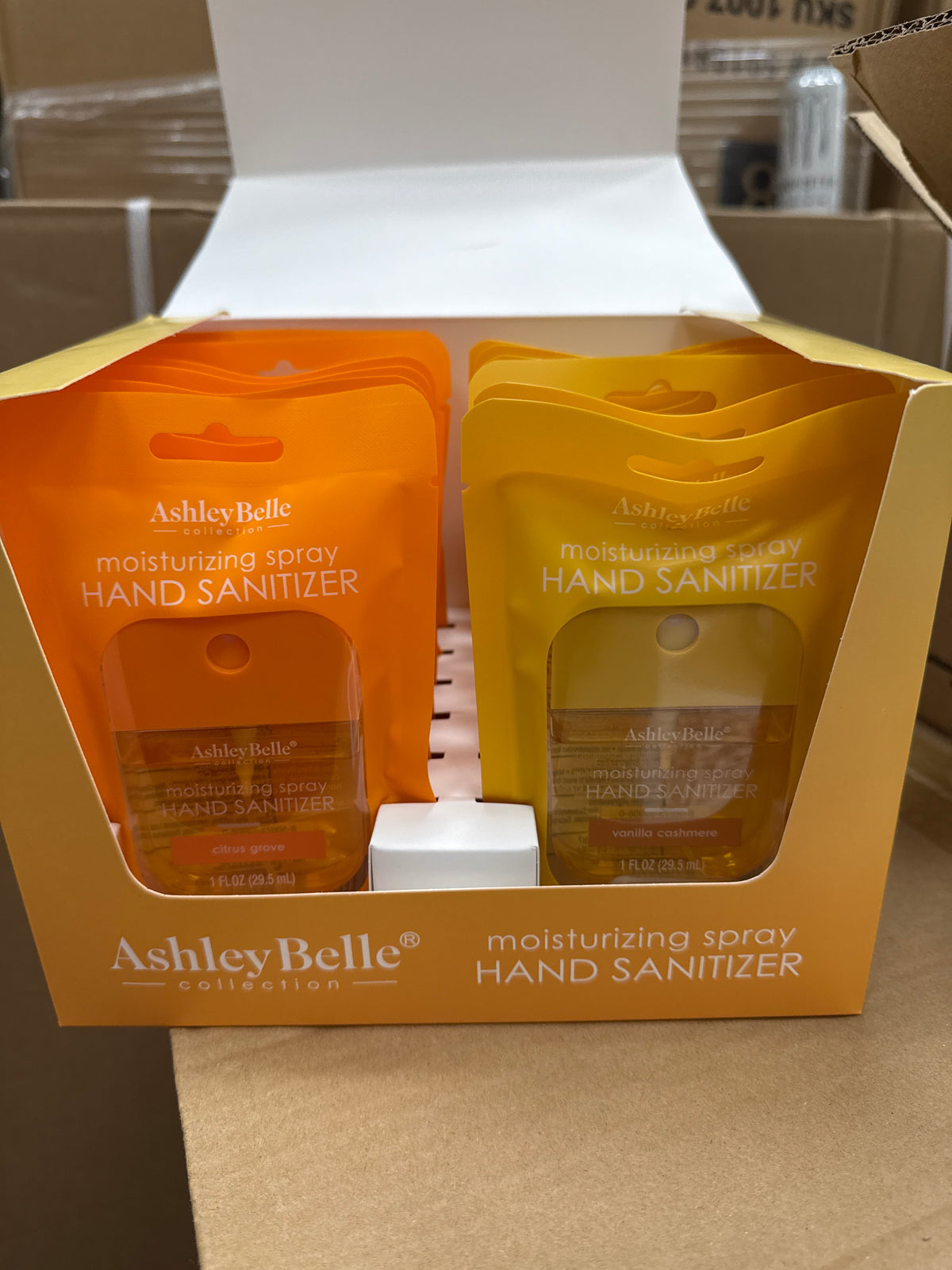 Ashley Belle Hand Sanitizer Spray 1oz - Citrus Grove / Vanilla Cashmere