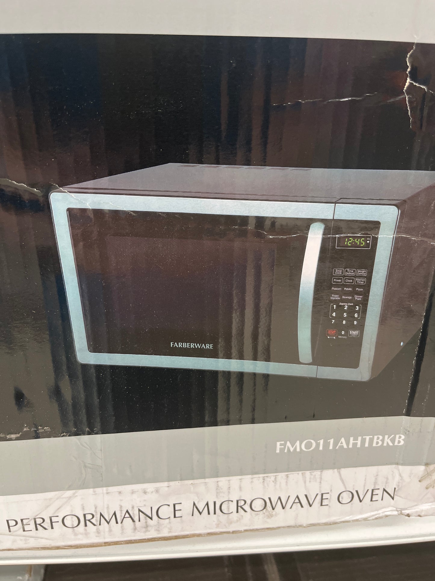 1.1 cu ft microwave