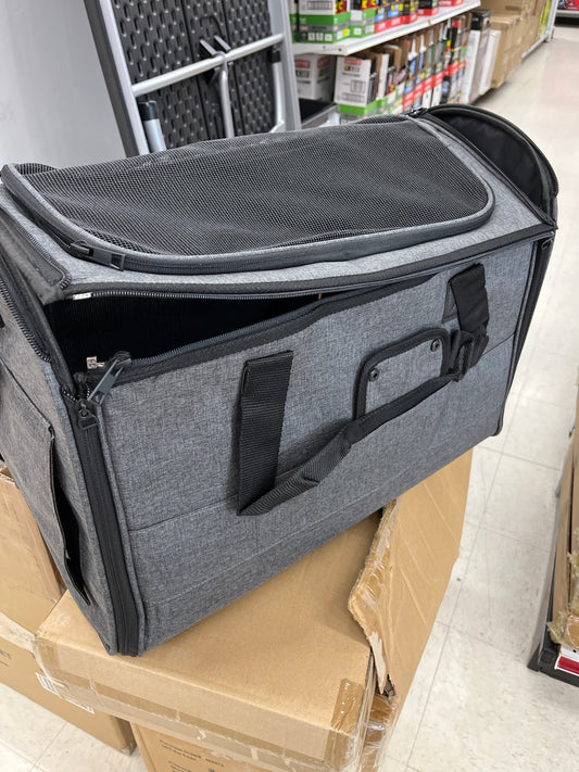 Large pet carrier - grey