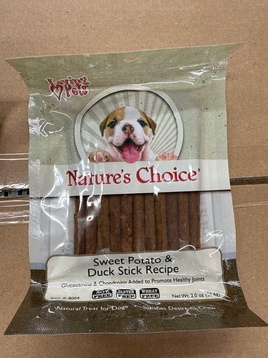 Sweet Potato & Duck dog treat