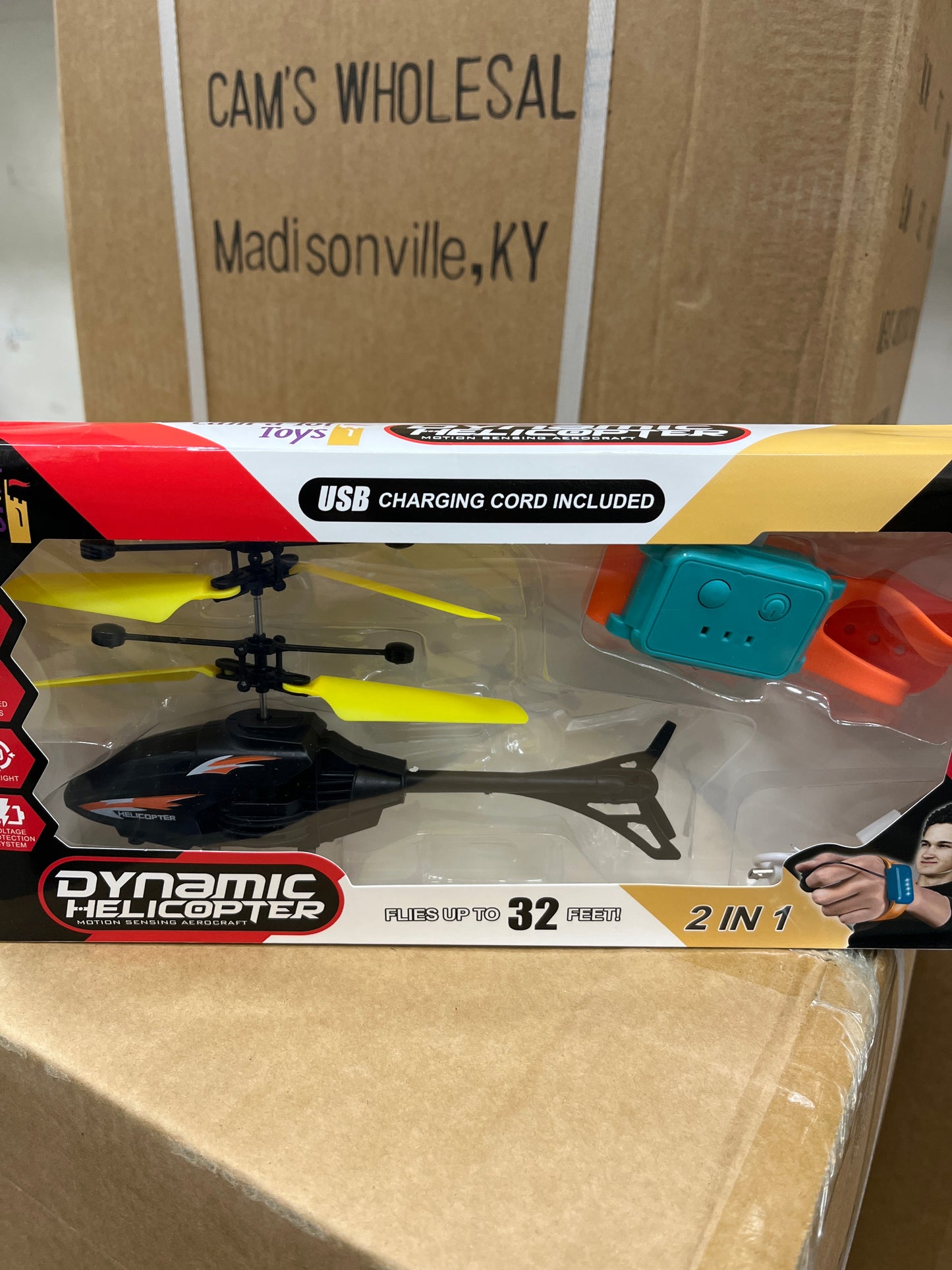 Dynamic Motion Helicopter 1