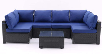 Outdoor Rattan Wicker Patio Sofa