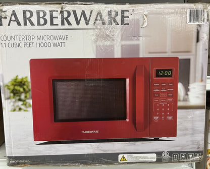 1.1 cu ft microwave