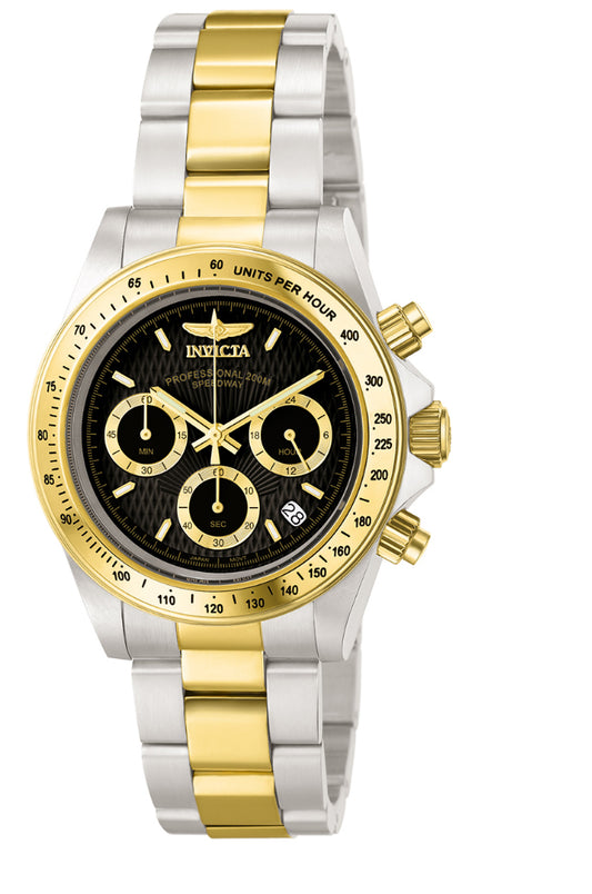 I27) Invicta Speedway Men's Watch - 39.5mm, Steel, Gold (9224)