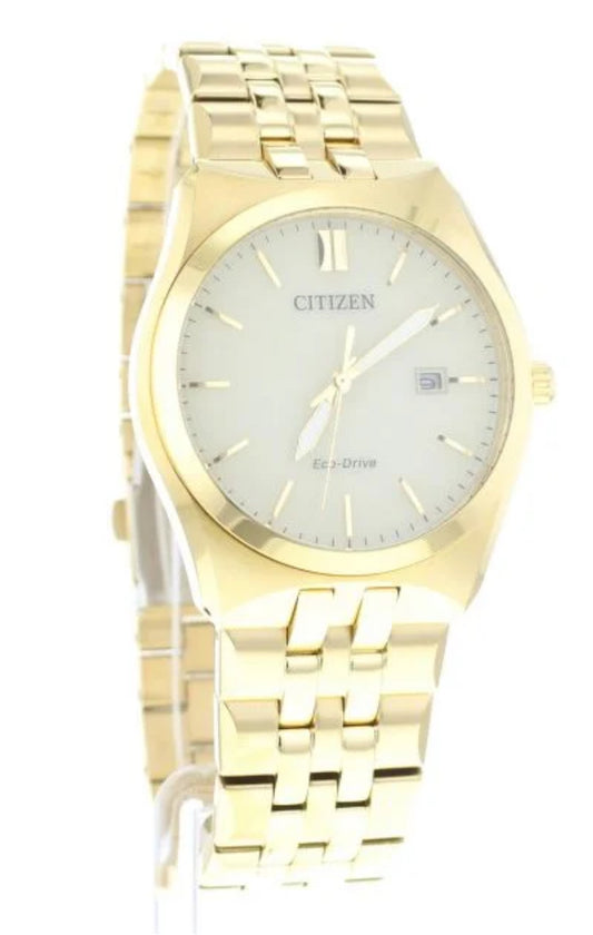 C24) Citizen Men's Corso Eco Drive Gold IP Watch

BM7332-53P