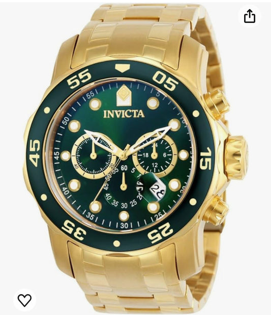 I16) Invicta Men's Pro Diver Collection Chronograph Watch