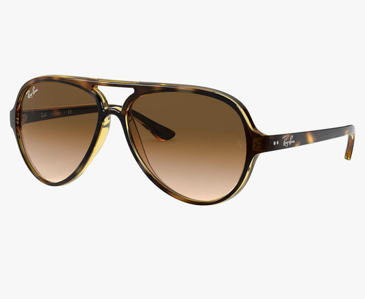 B18) Ray-Ban RB4125 Cats 5000 Aviator