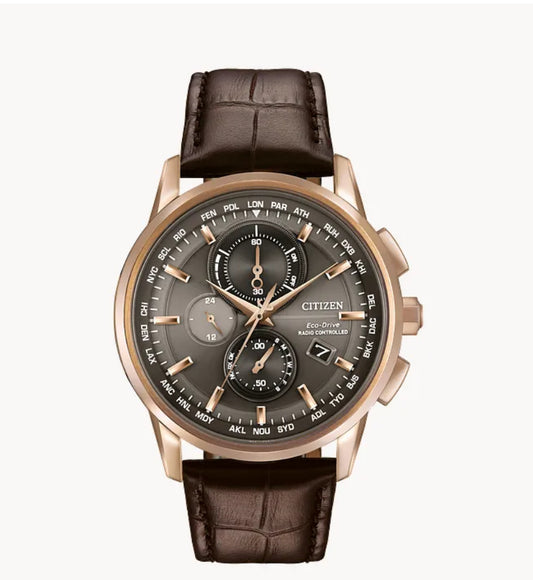 C84) Citizen Men’s World Chronograph A-T AT8113-04H