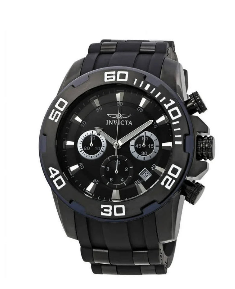 I24) Invicta Pro Diver SCUBA Men's Watch - 50mm, Black (22338)