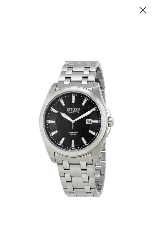 C104) Citizen Corso Eco Drive Black Dial Men's Watch
Item No. BM7100-59E