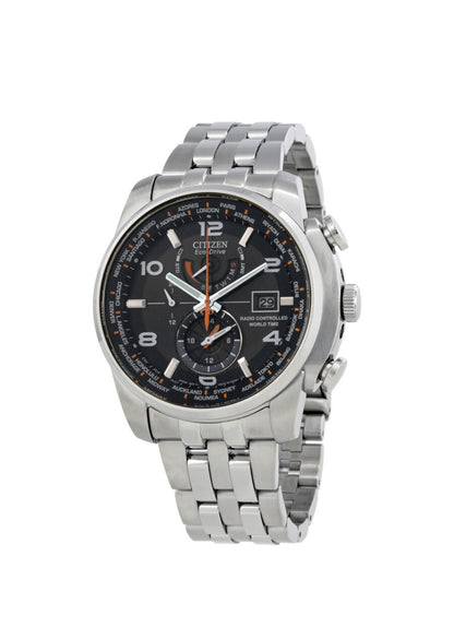 C108) Citizen Eco Drive Black Dial Stainless Steel Men's Watch
Item No. AT9010-52E