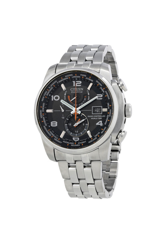 C108) Citizen Eco Drive Black Dial Stainless Steel Men's Watch
Item No. AT9010-52E