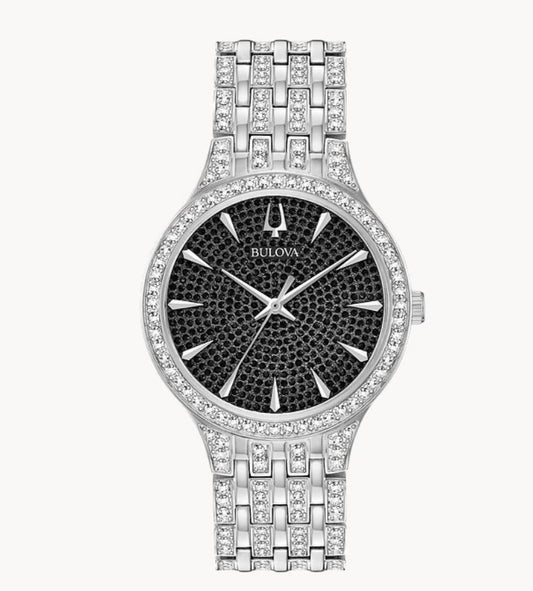 B43) From the Bulova Ladies' Classic Collection, inspired by vintage design, our classic watches achieve a tailored, understated look that's always in style.
3 Hand, Calendar
Two-Tone Stainless Steel
30M Water Resistant and 3 Year Limited