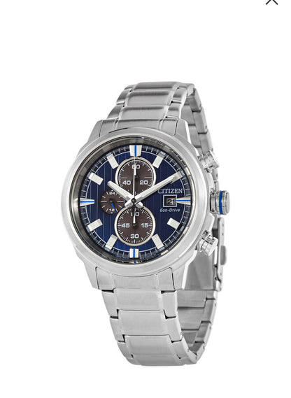 C106) Eco-Drive Chronograph Blue Dial Men's Watch
Item No. CA0731-82L