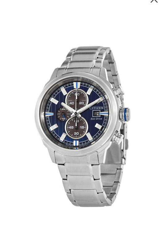 C106) Eco-Drive Chronograph Blue Dial Men's Watch
Item No. CA0731-82L