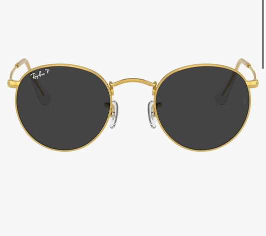 Rb7) Ray-Ban Rb3447 Round Metal Sunglasses