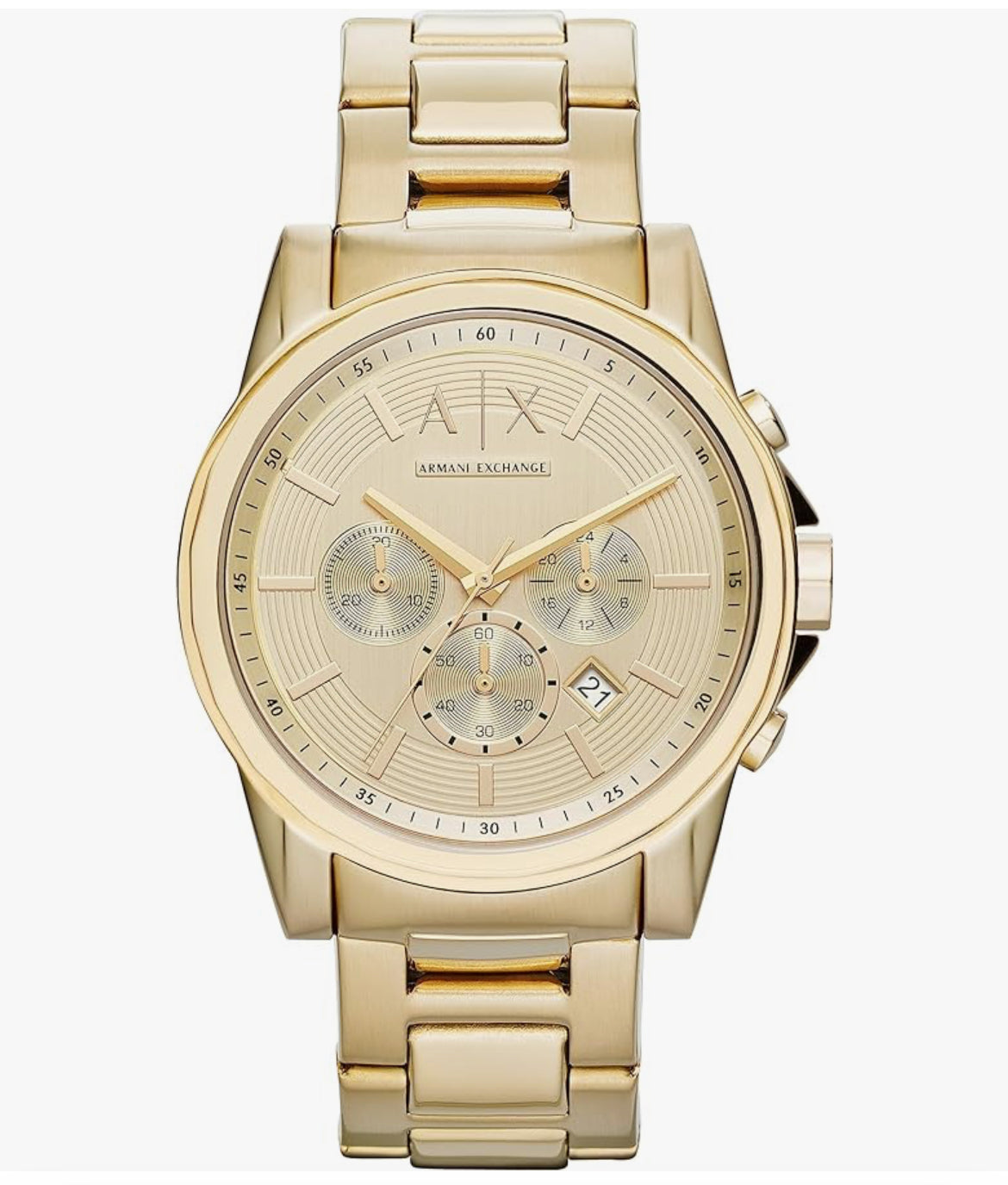 AX Armani Exchange Chronograph Watch for Men with Leather, Stainless Steel or Silicone Band