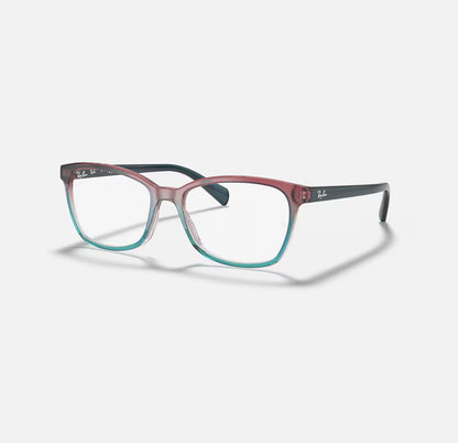 Rayban rb5362 burgundy and blue