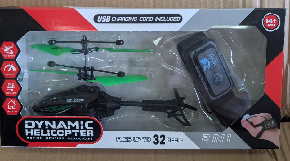 Dynamic Motion Helicopter