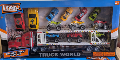 Friction Truck Play Set 13 pc