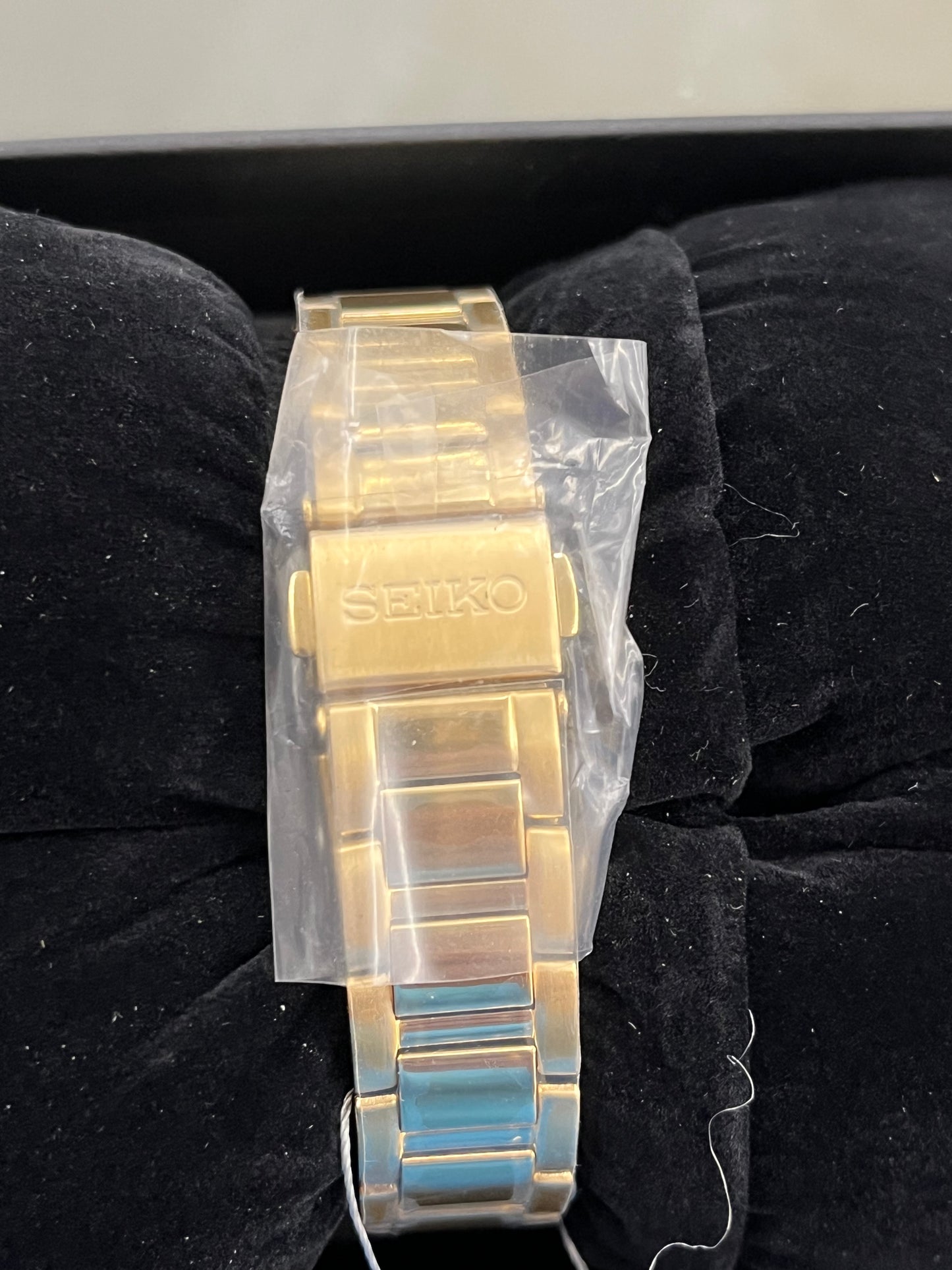 Seiko Women’s Solar Goldtone Mother Of Pearl Watch