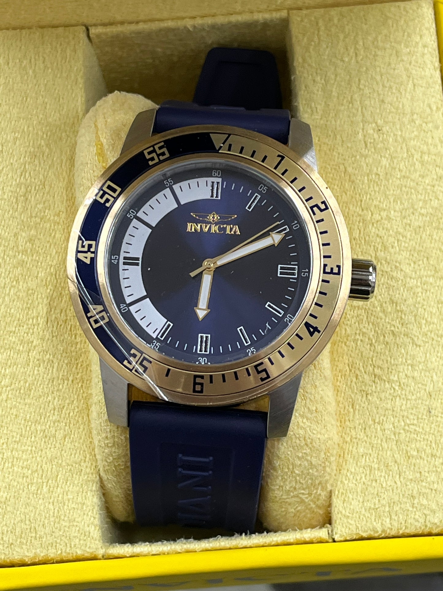 I26) Invicta Specialty Men's Watch - 45mm, Blue (12847)