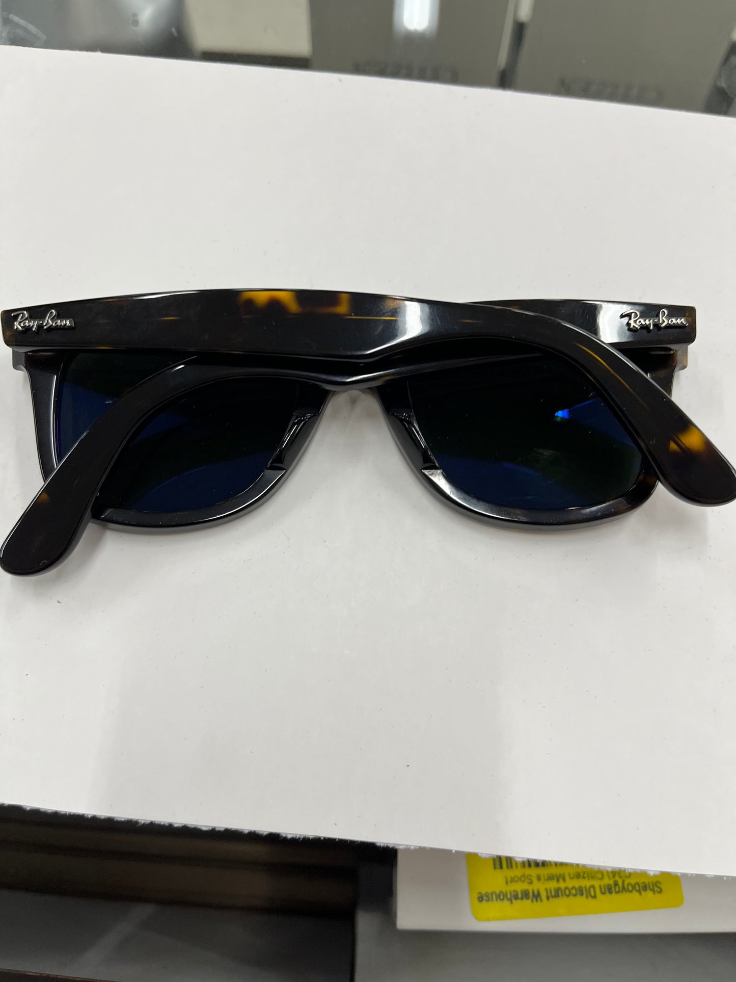 Rb22) Ray-Ban RB2140 Original Wayfarer Polarized