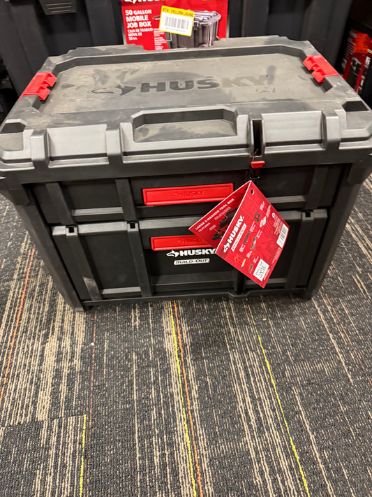 Husky buildout 2 drawer
