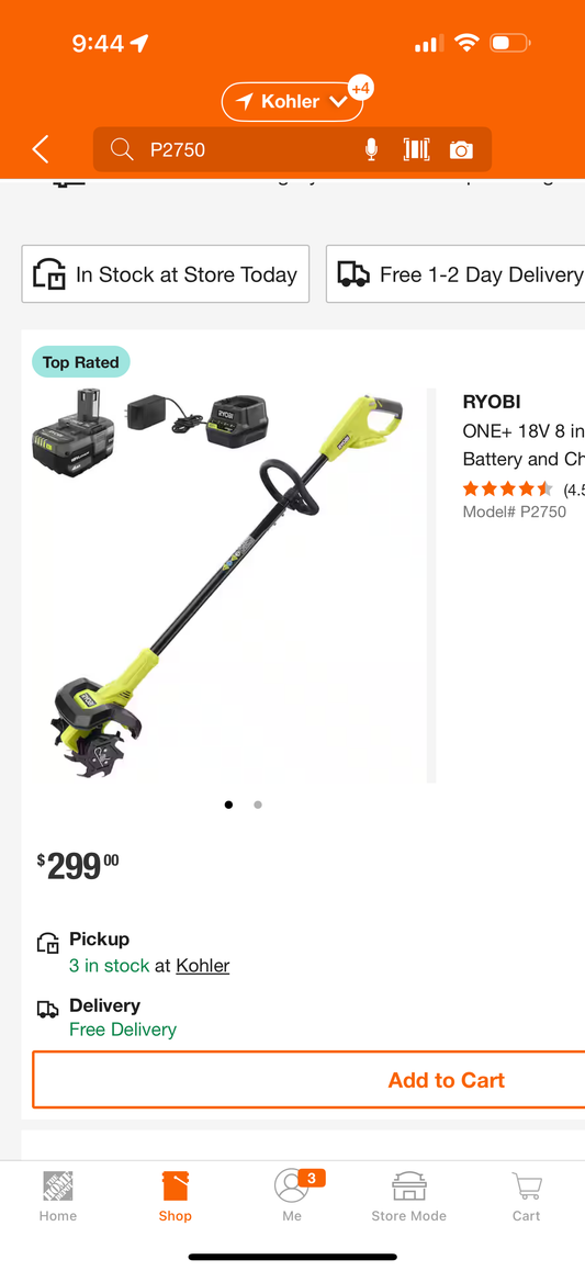 Ryobi p2750
