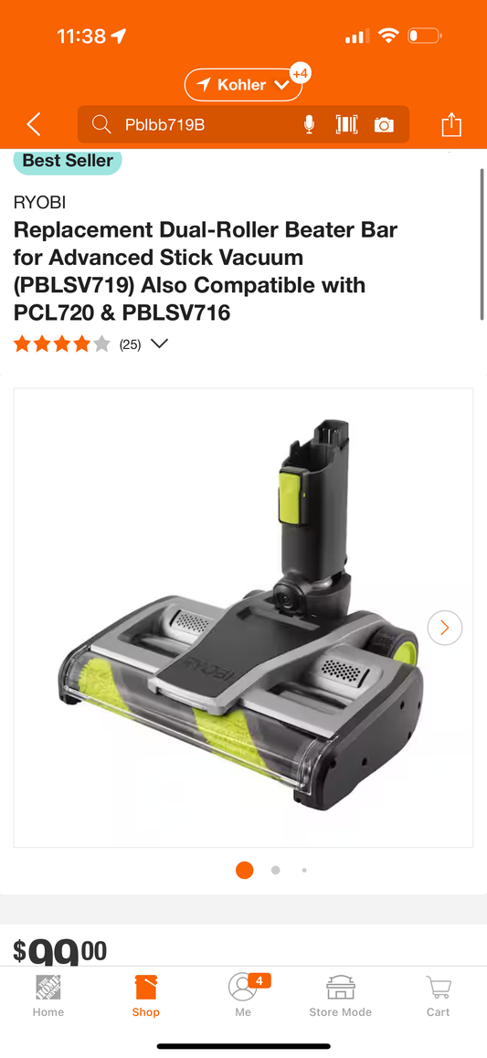 Ryobi Pblbb719b grade A