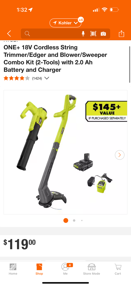 Ryobi Pclck201k