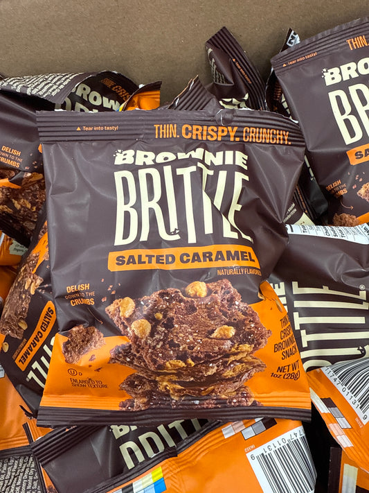 Salted Caramel Brownie Brittle 1oz