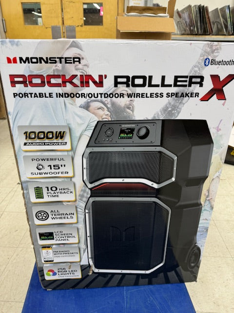 Monster Rockin Roller X Speaker