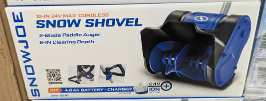 Snow Joe 24v-ss10 Cordless Snow Shovel Kit